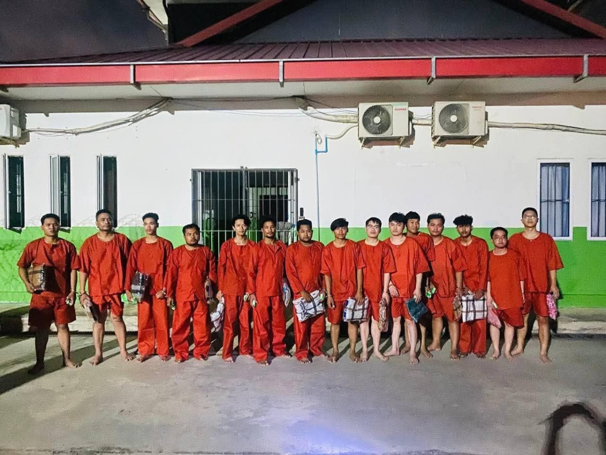 波贝法院羁押16名涉网络诈骗嫌犯 多名保安与中国籍人员落网