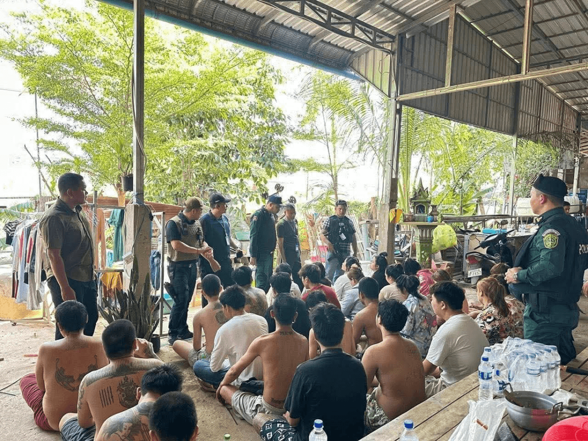 #柬埔寨新闻  波贝突袭电诈窝点：24人落网，28名泰国人获救