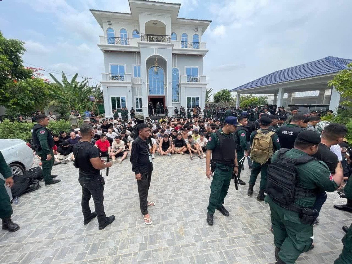 柬埔寨全国严打网络诈骗：50处窝点被扫荡，3300多人遭拘留